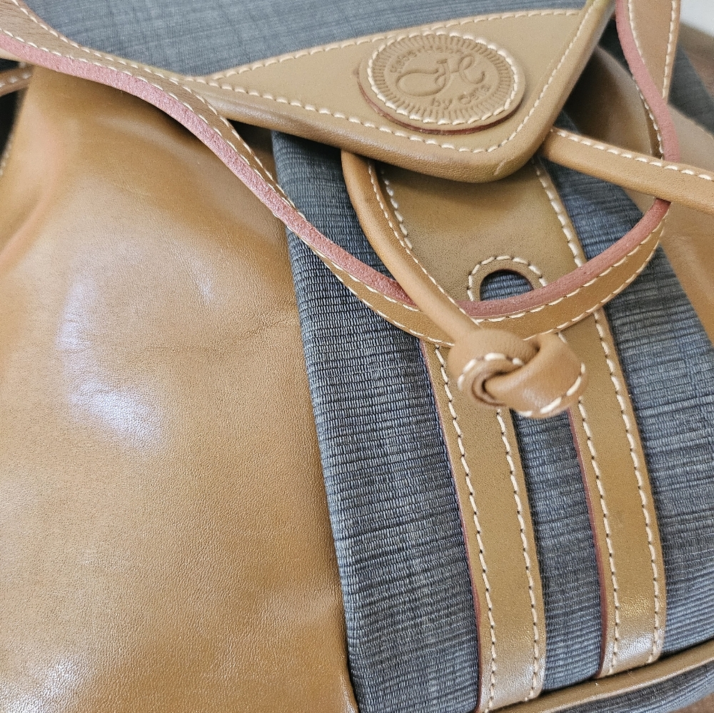 Vintage Hebe by Cella Crossbody Bag Satchel Handbag Retro Chic - Picture 12 of 14
